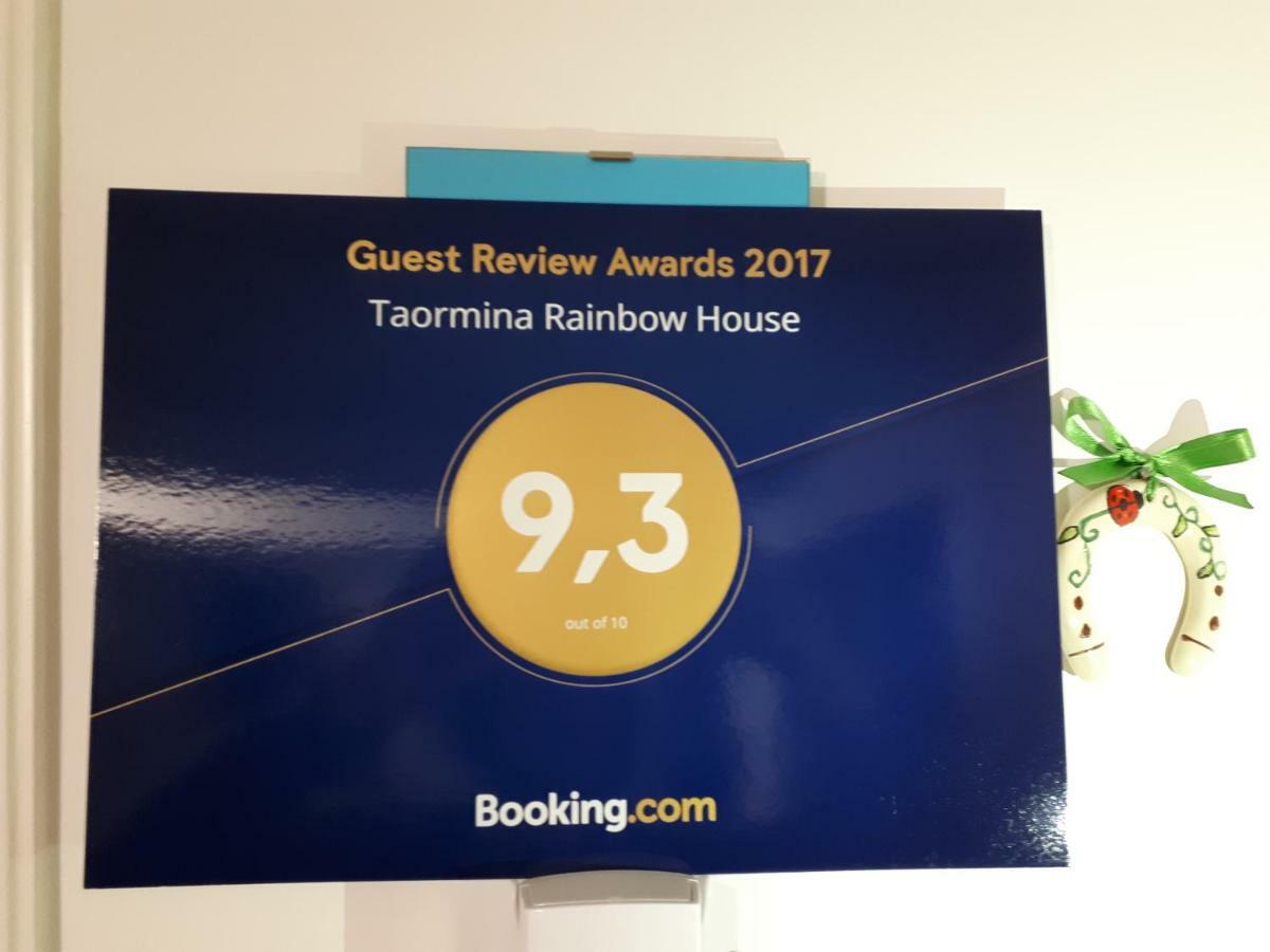 Taormina Rainbow House Apartman Kültér fotó